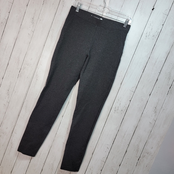 Betabrand Women’s Dark Gray Skinny Leg Classic Dress Pant Yoga Pants Size Medium - Picture 2 of 5